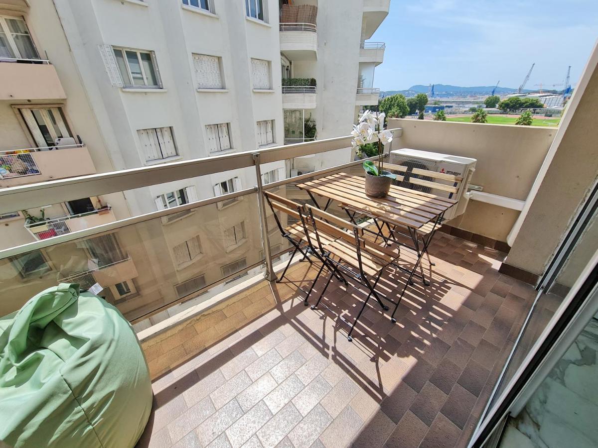 Gregbnb - T2 Pleine Ville - Climatise - Balcon - 1 Тулон Экстерьер фото