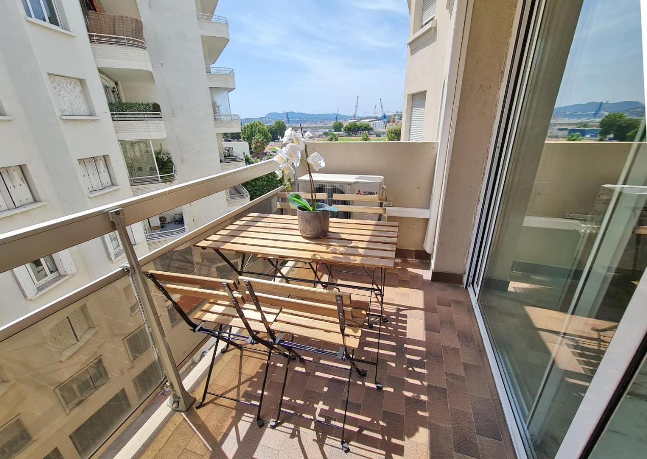 Gregbnb - T2 Pleine Ville - Climatise - Balcon - 1 Тулон Экстерьер фото